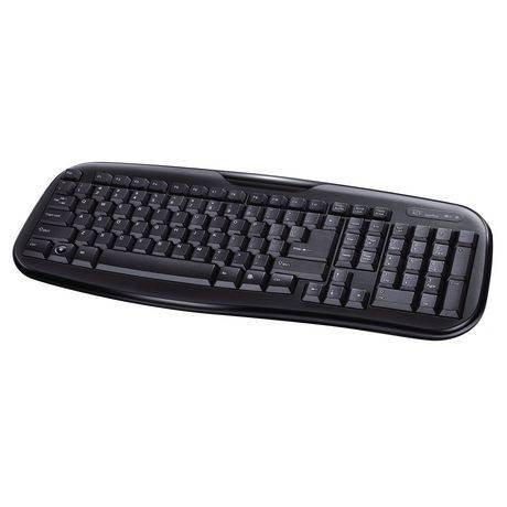 Onn. Onn 2.4 Ghz Black Wireless Keyboard