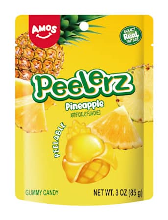 Peelerz® Pineapple Peelable Gummy Candy 3oz