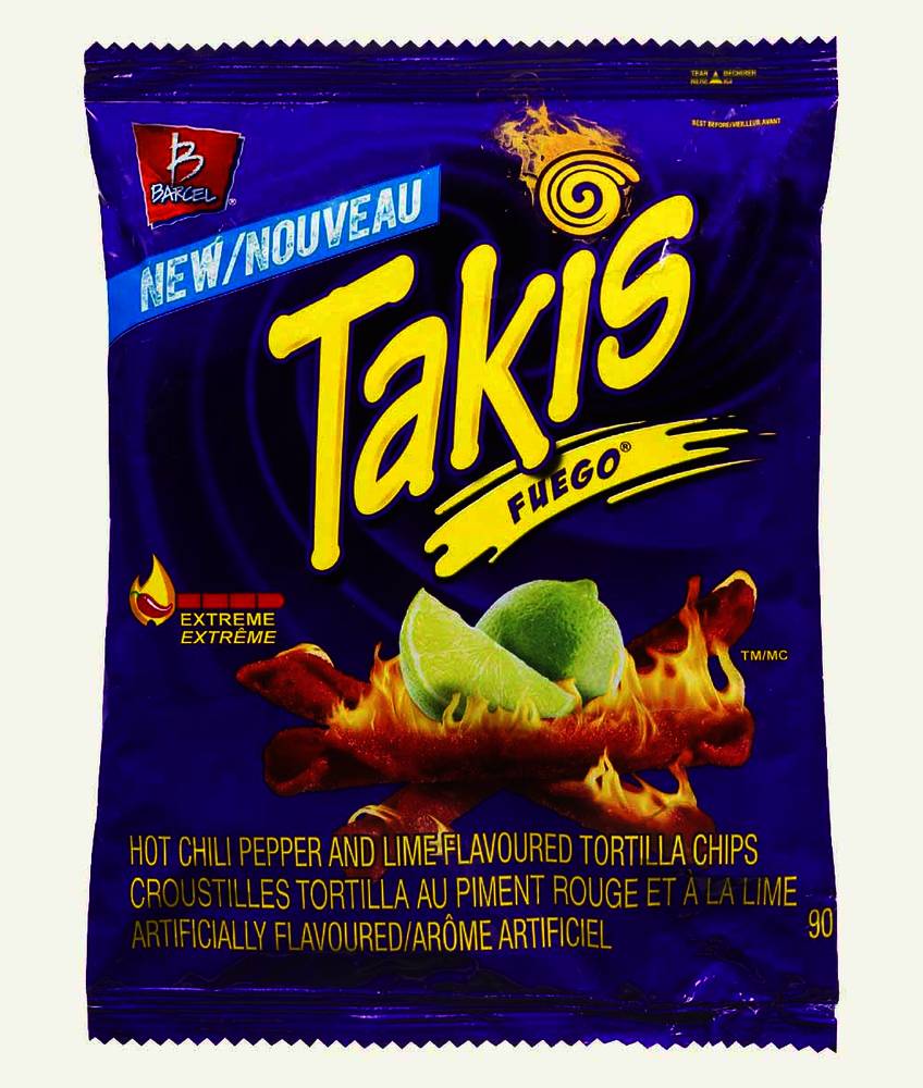 Takis Fuego Spicy Tortilla Chips (90 g)