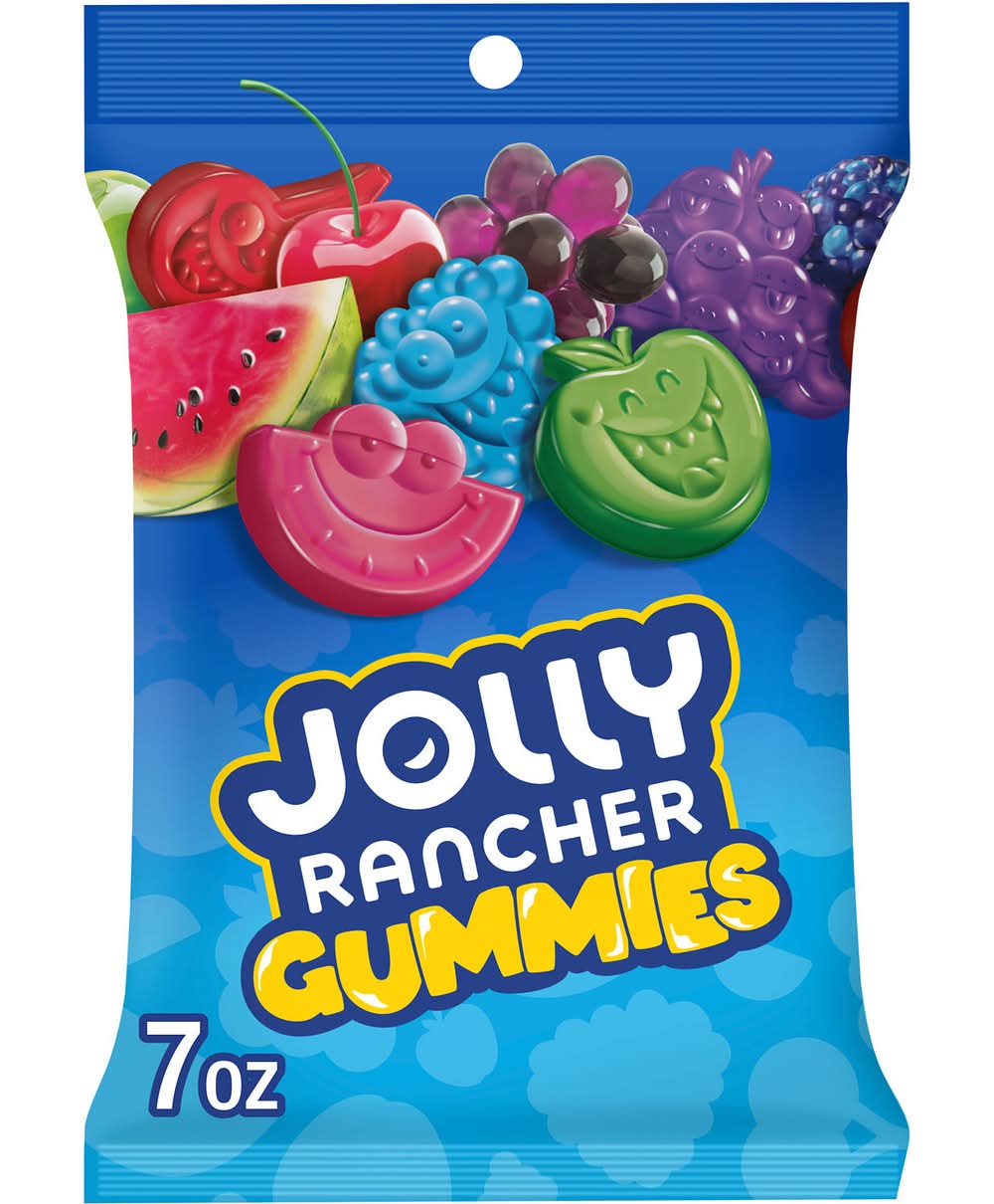 Jolly Rancher Gummies Candy, Original (7 oz)