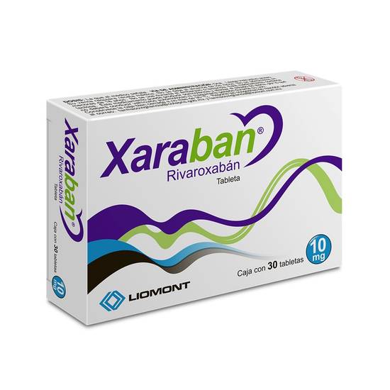 Liomont xaraban rivaroxabán tabletas 10 mg