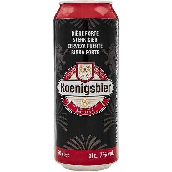 Koenigsbier - Bière blond extra forte (500 ml)