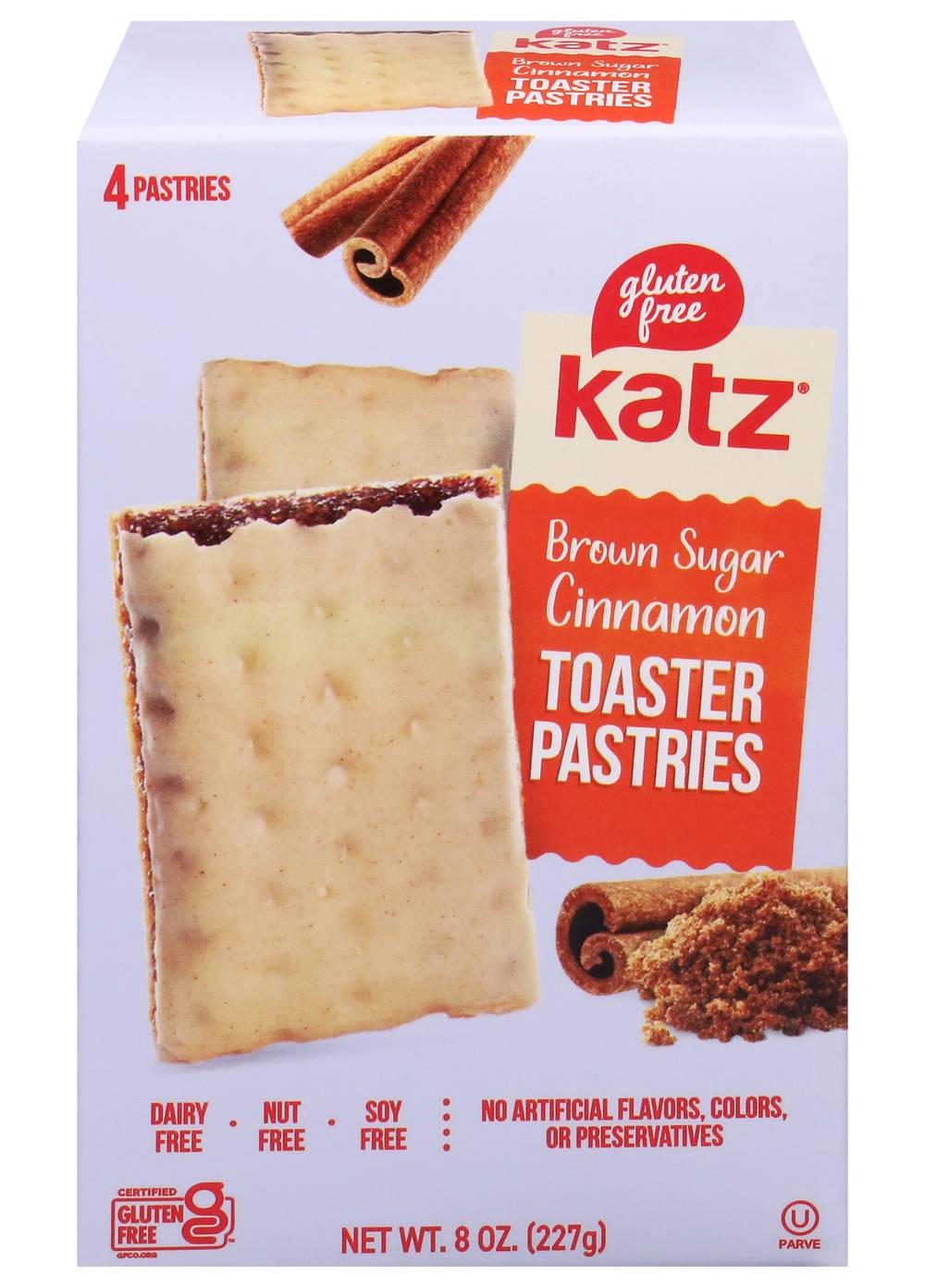 Katz Gluten Free Toaster Pastries (8 oz)