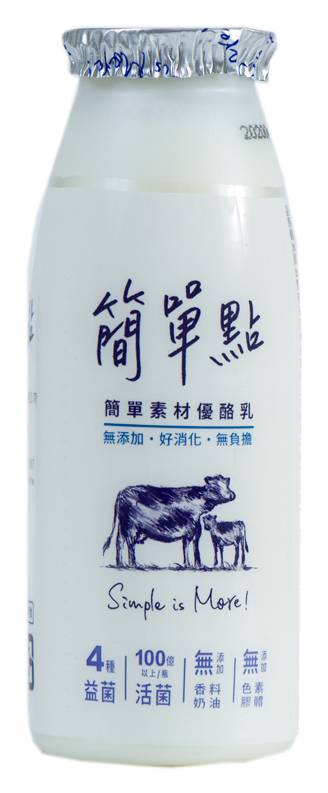 簡單點優酪乳原味-冷藏 | 150 ml #18042510