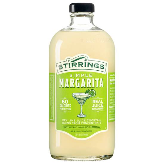 Stirrings Simple Margarita Cocktail Mix (750 ml)