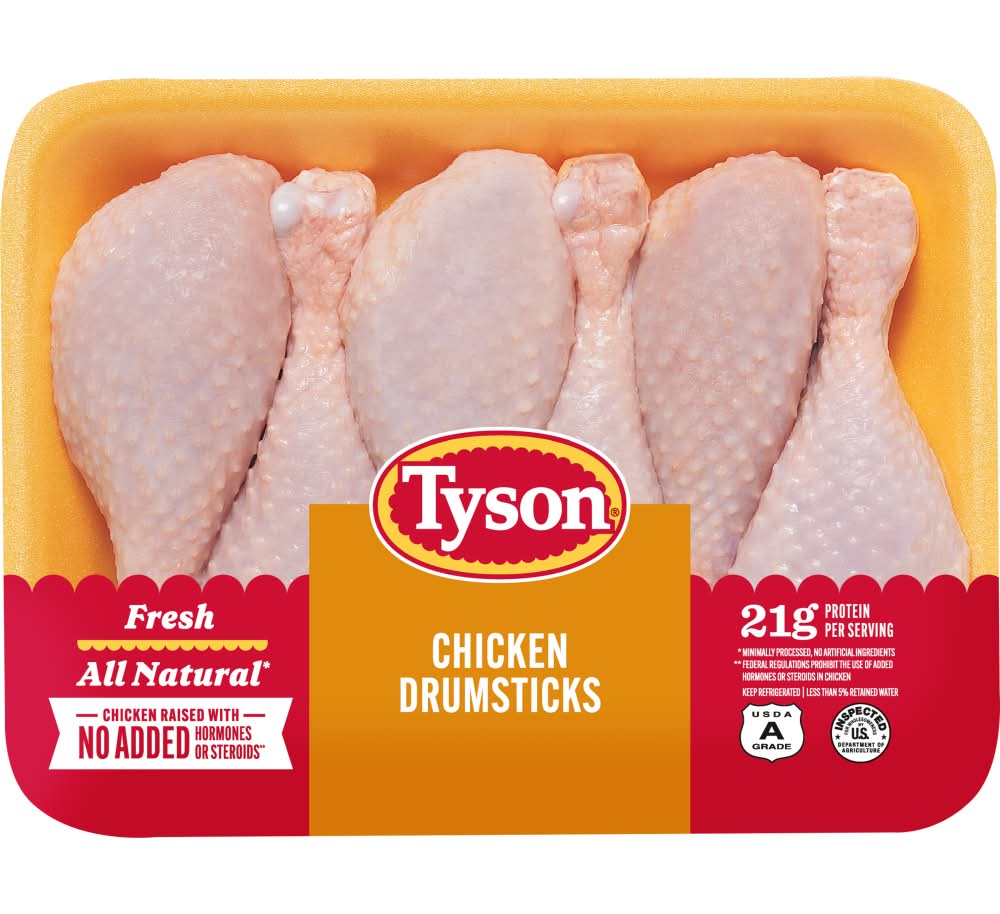 Tyson® All Natural Fresh Chicken Drumsticks