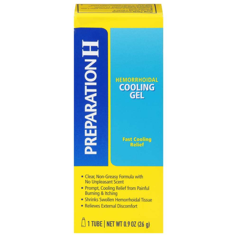 Preparation H Hemorrhoidal Cooling Gel