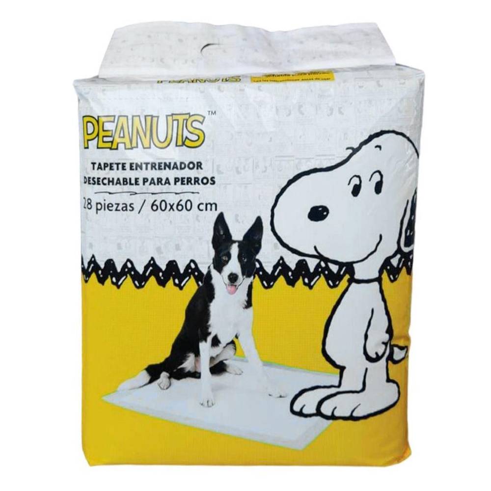 Peanuts · Tapete entrenador para perro (28 un)