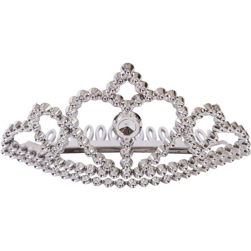 Metallic Tiara Combs