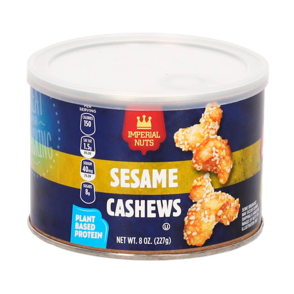 Imperial Nuts 8oz Sesame Cashews 121