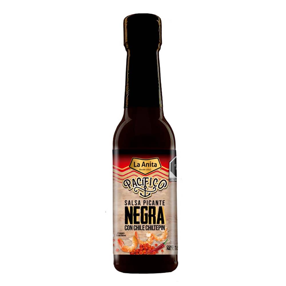 Salsa picante negra chiltepin (150gr)