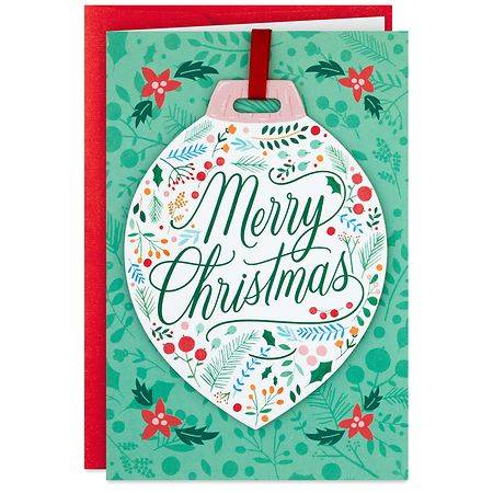 Hallmark Boxed Christmas Cards & Ornament (10 ct)