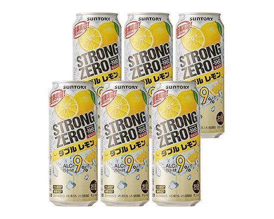 【アルコール】≪6缶≫◎-196℃ストロング0レモン(500ml)