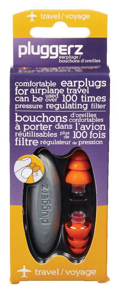 BOUCHONS D'OREILLES AVION PLUGGERZ TRAVEL