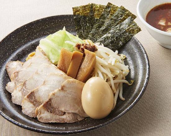 【期間限定】超激辛！全部のせ 極太辛味噌つけ麺（麺200g）