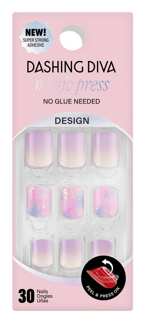 Dashing Diva Magic Press Design on Nails, S, Inner Peace (30 ct)