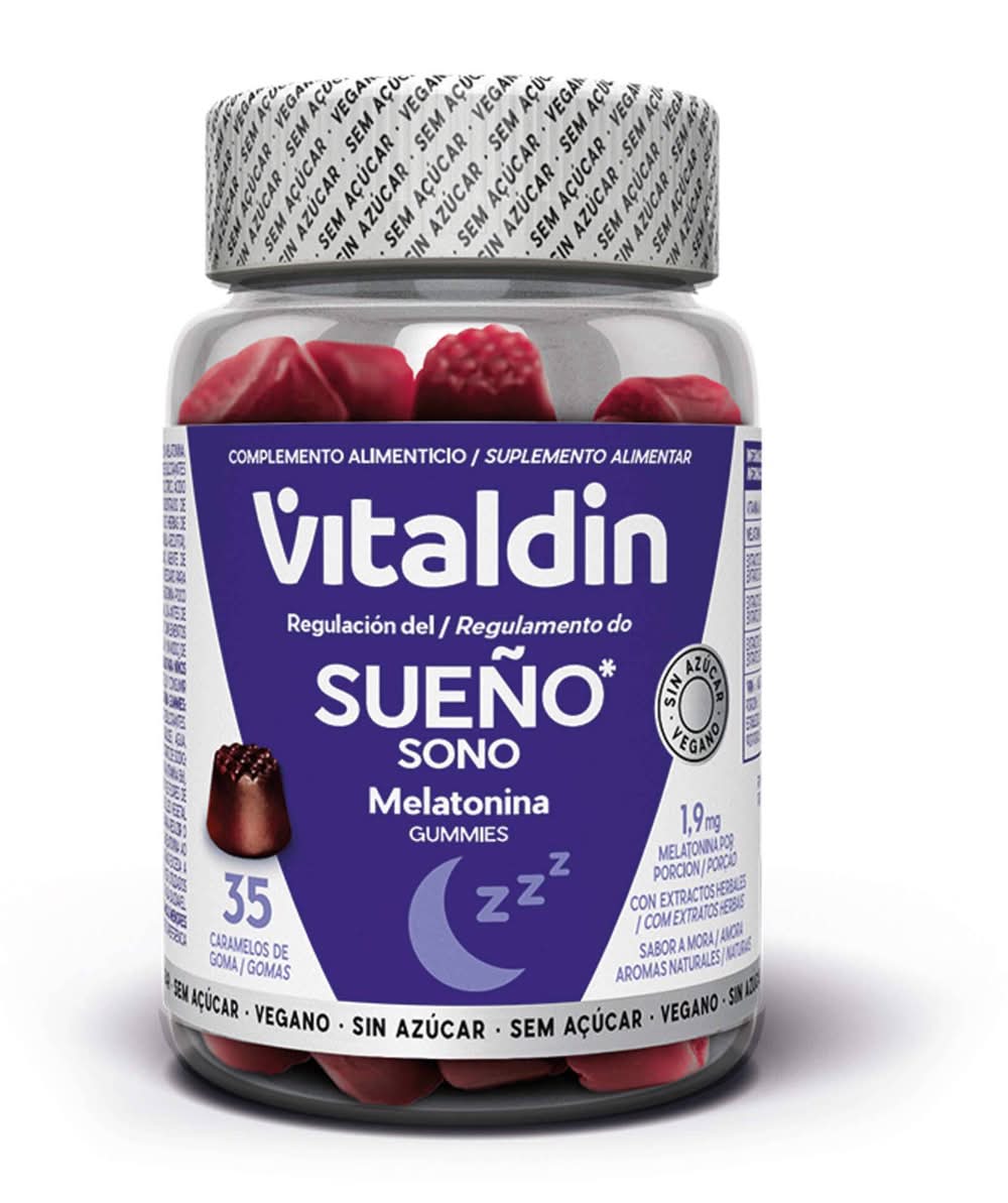 Gomas Melatonina sem Açúcar Vitaldin (emb. 35 un)