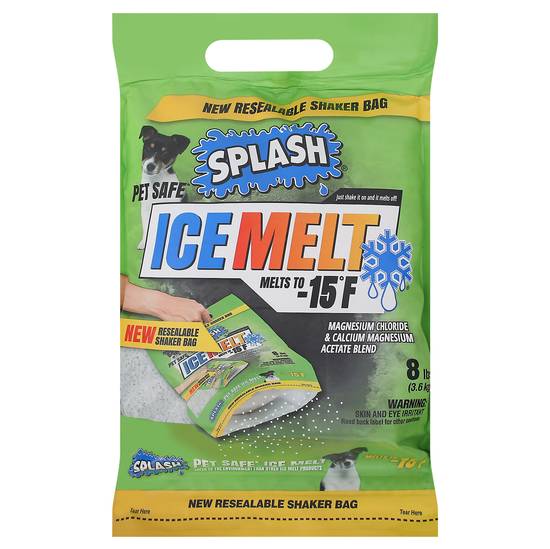 Splash Pet Safe Ice Melt (8 lbs)
