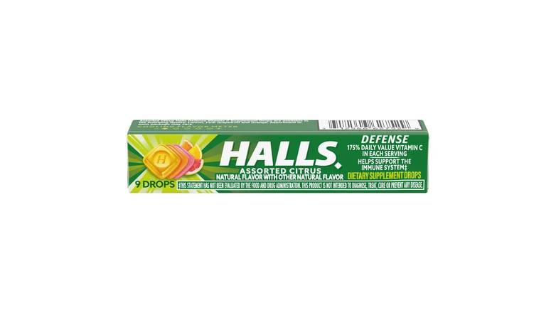 Halls Defense Vitamin C Dietary Supplement