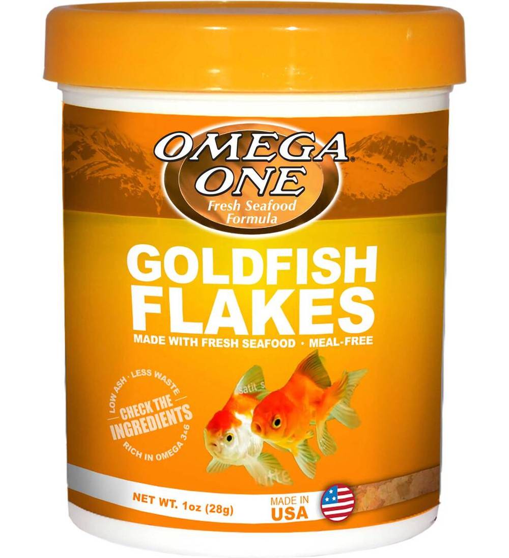 Omega One Goldfish Flakes Made With Whole Seafood (1 oz)