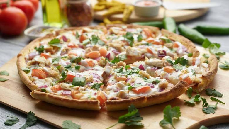 Bombayy Garlic Chicken Pizzatwist