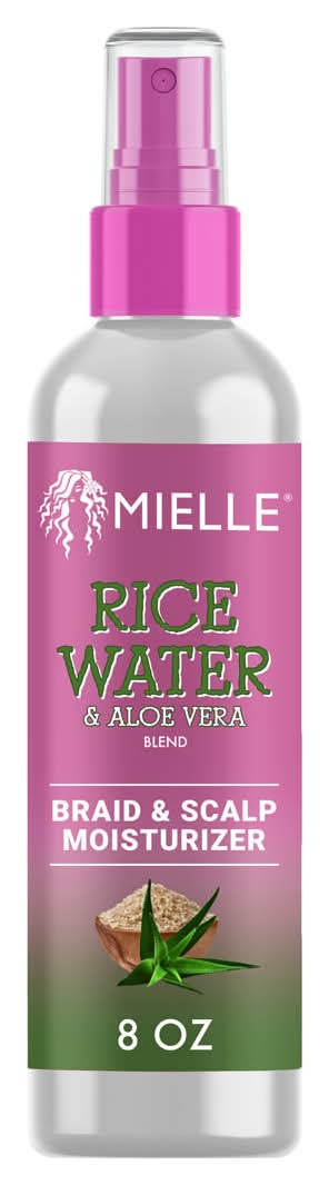 Mielle Rice Water & Aloe Ver Scalp & Braid Moisturizer (8 oz)
