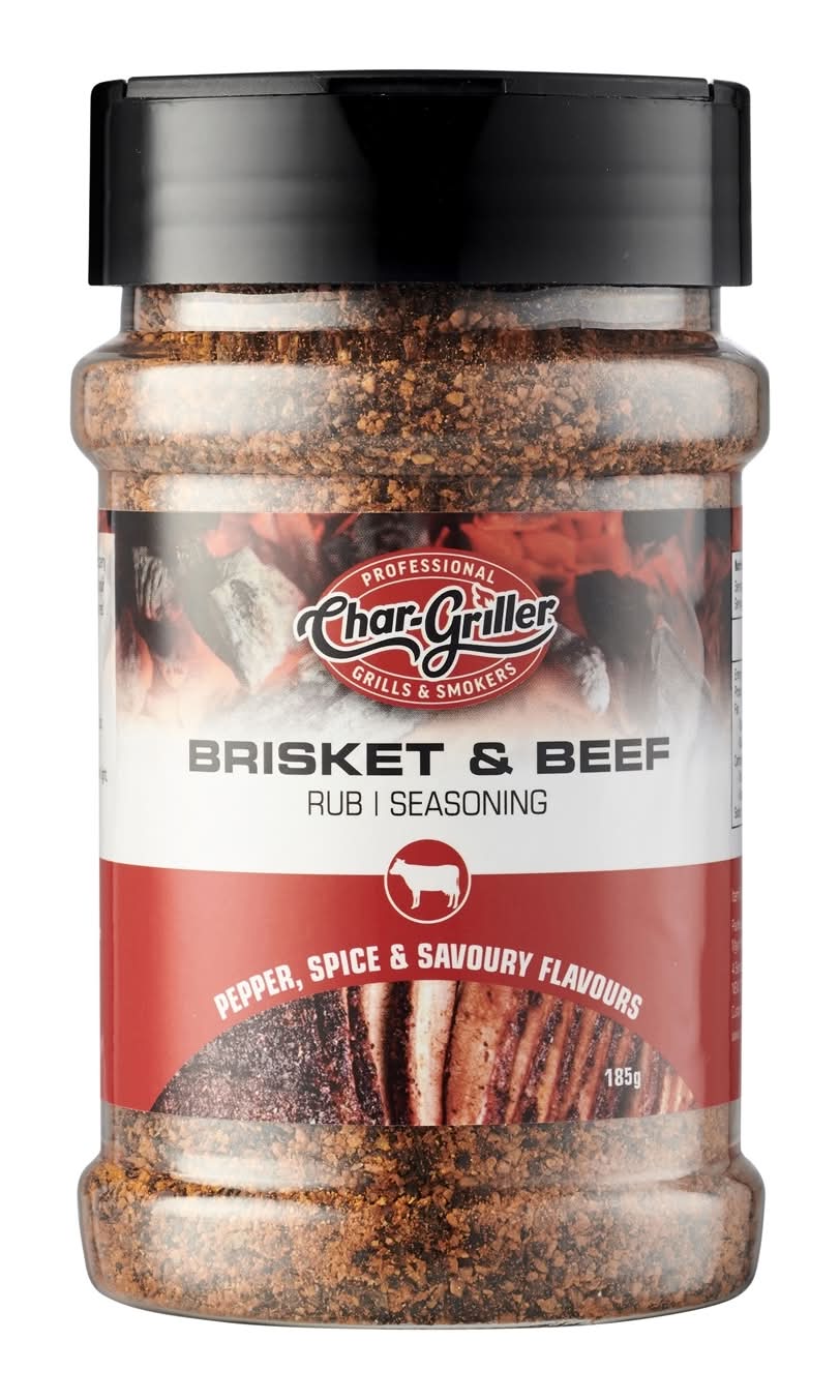 Char-Griller BBQ Rub - Brisket & Beef 185g