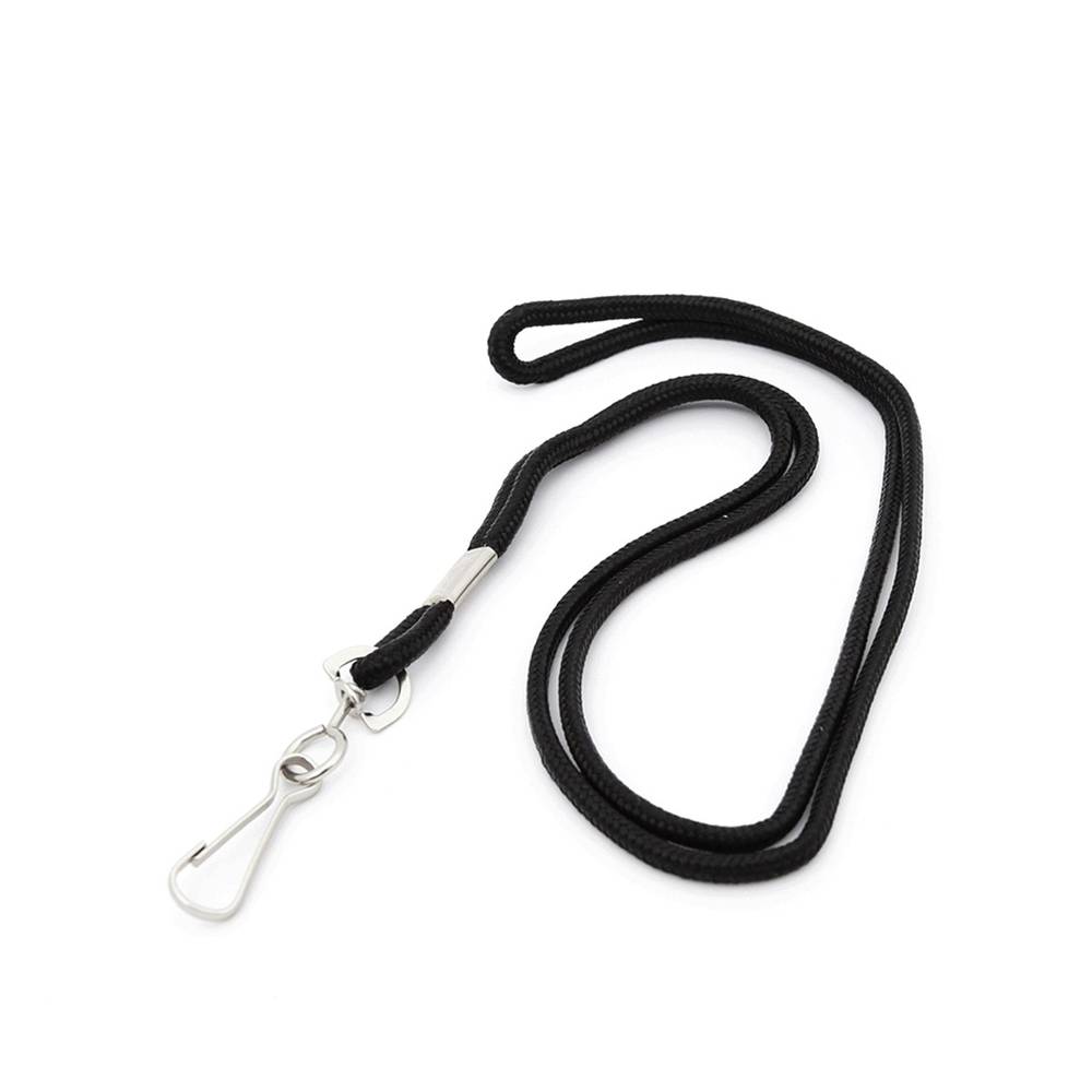 Office depot cordón para gafete negro (bolsa 12 piezas)