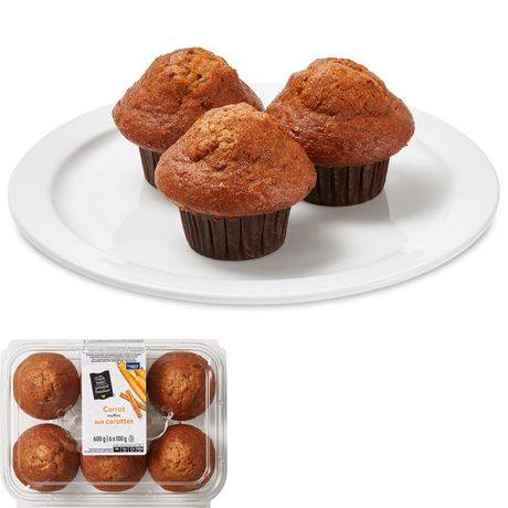 Your fresh market muffins (carrot)