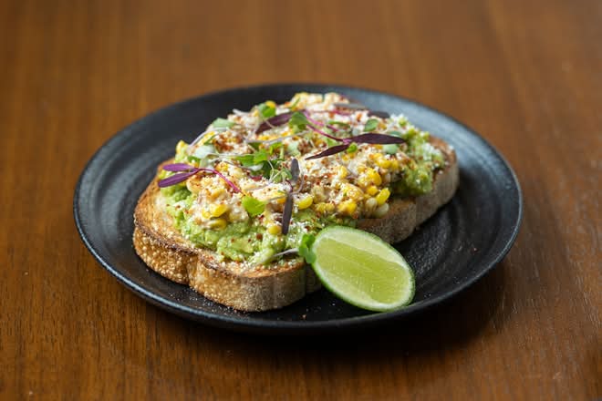 Street Corn Avocado Toast