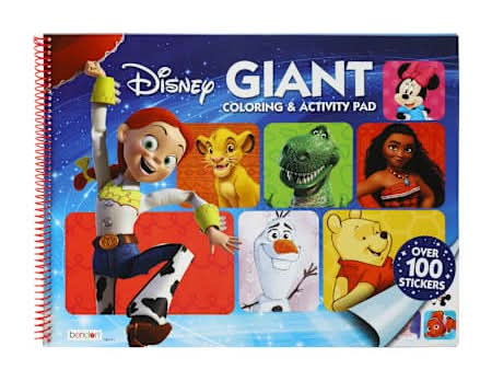 Disney Giant Coloring & Activity Pad With 100+ Stickers V2