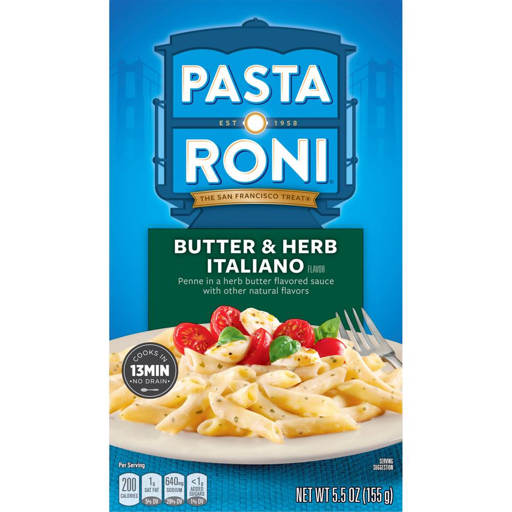 Pasta Roni Penne (butter-herb italiano )