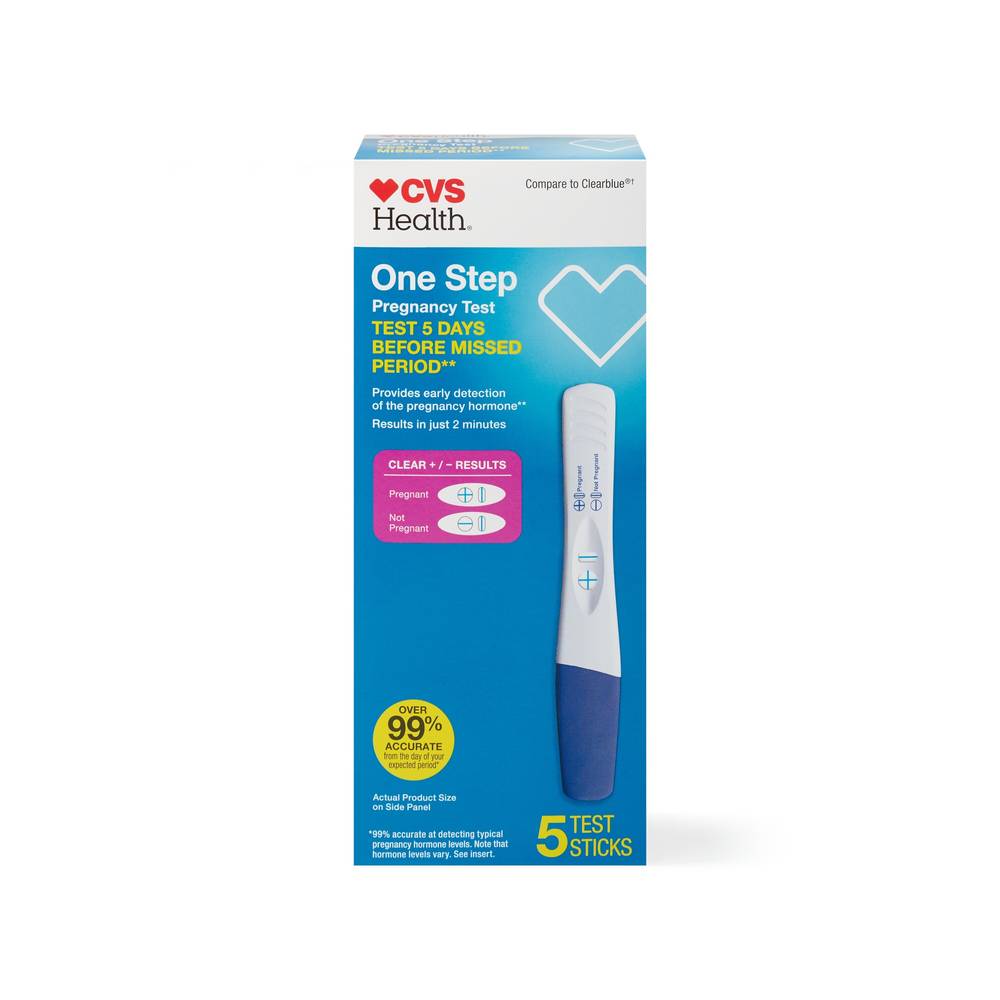 Cvs Health One Step Pregnancy Test