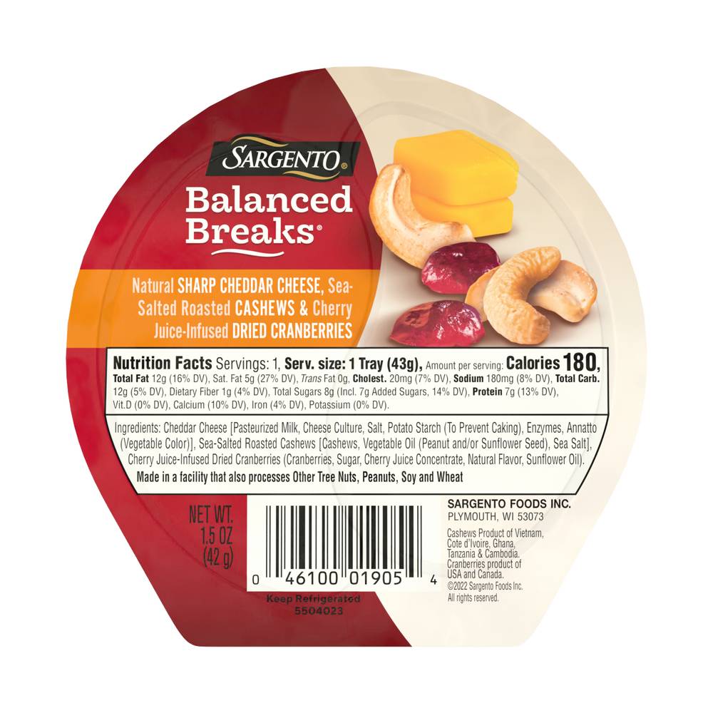 Sargento Balanced Breaks Snack