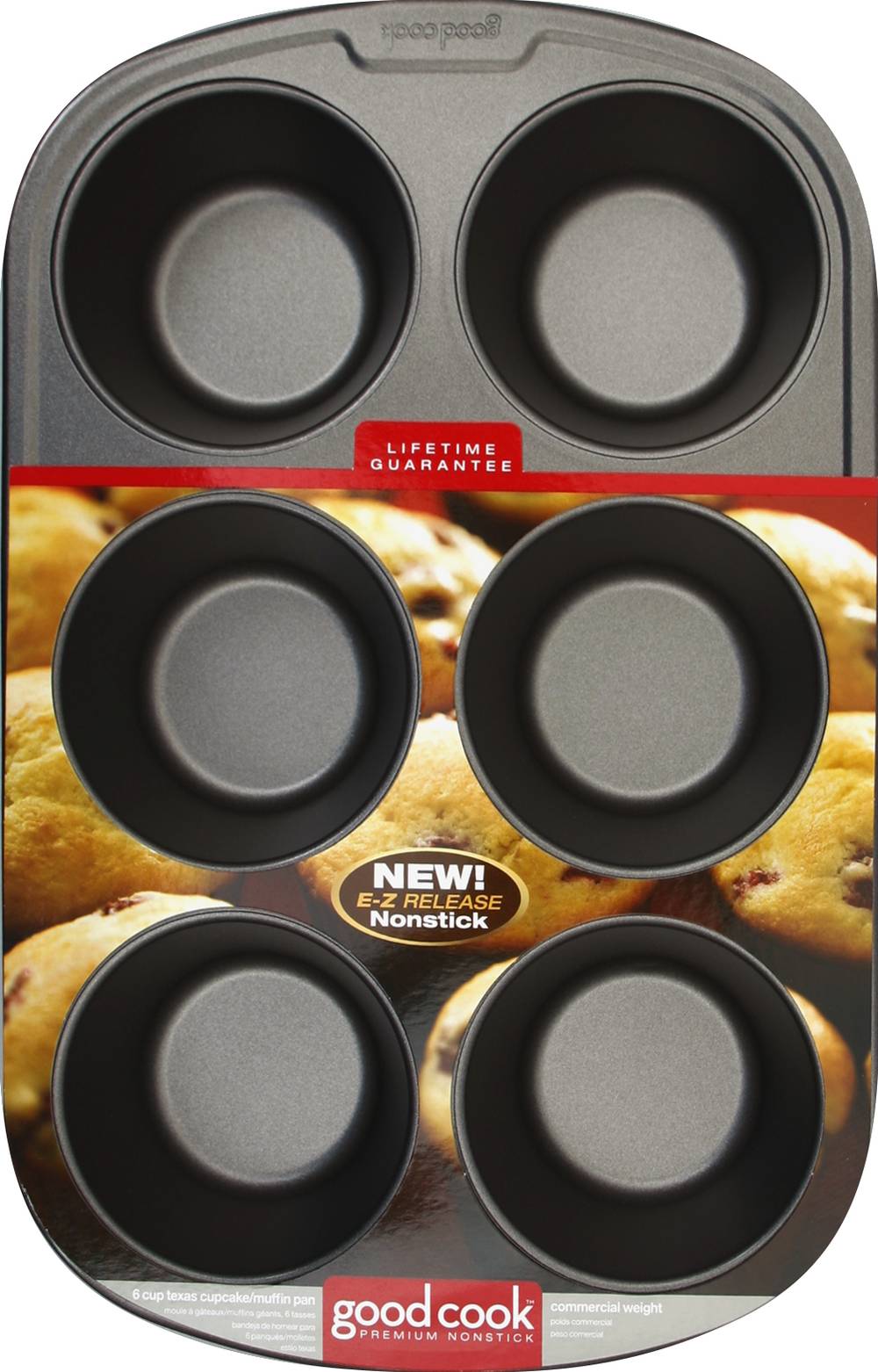 GoodCook Texas Cupcake Muffin Nonstick Pan