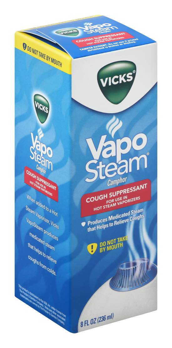 Vicks Vaposteam Camphor Cough Suppressant (8 fl oz)