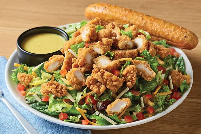 Crispy Chicken Tender Salad