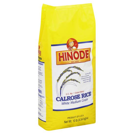 Hinode Calrose Rice White Medium Grain (10 lbs)