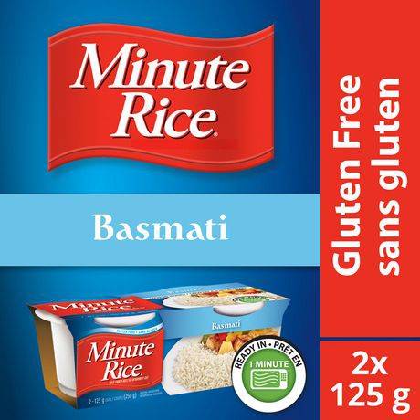 Minute Rice Basmati Rice Cups (2 x 125 g)