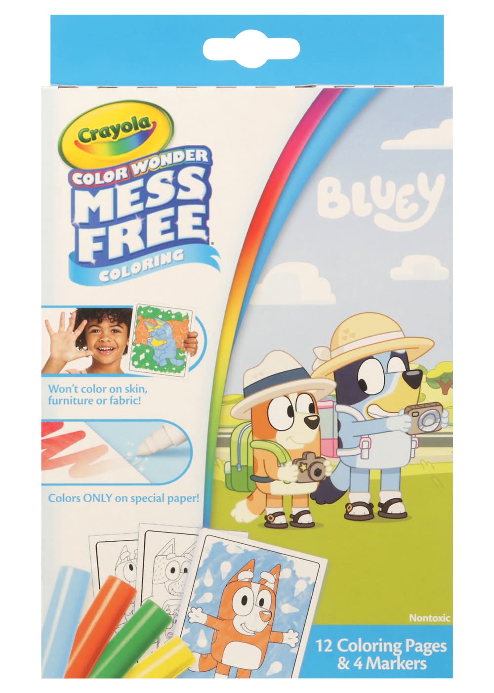 Crayola Color Wonder Bluey Mini Box Set (16 ct)