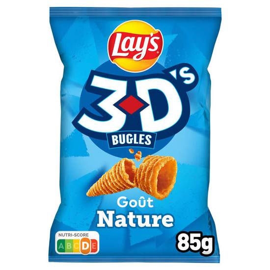 Biscuits apéritifs - 3D's Bugles - Nature