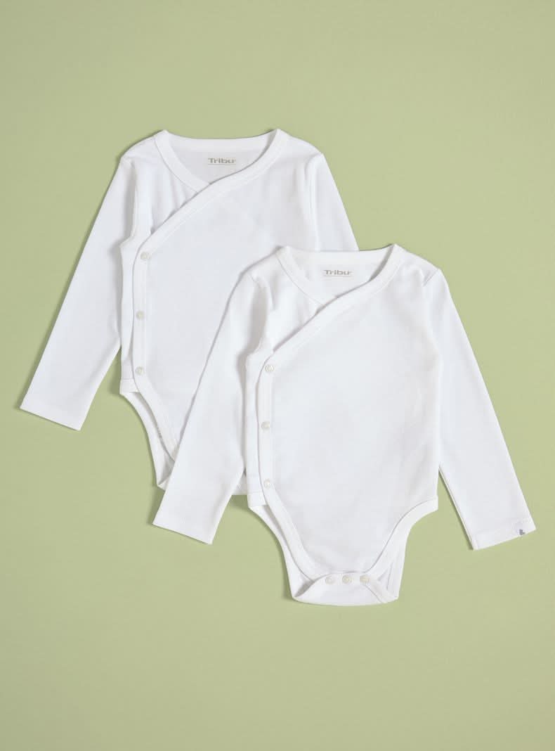 Tribu · Body ropa interior - 6-9 meses - Blanco