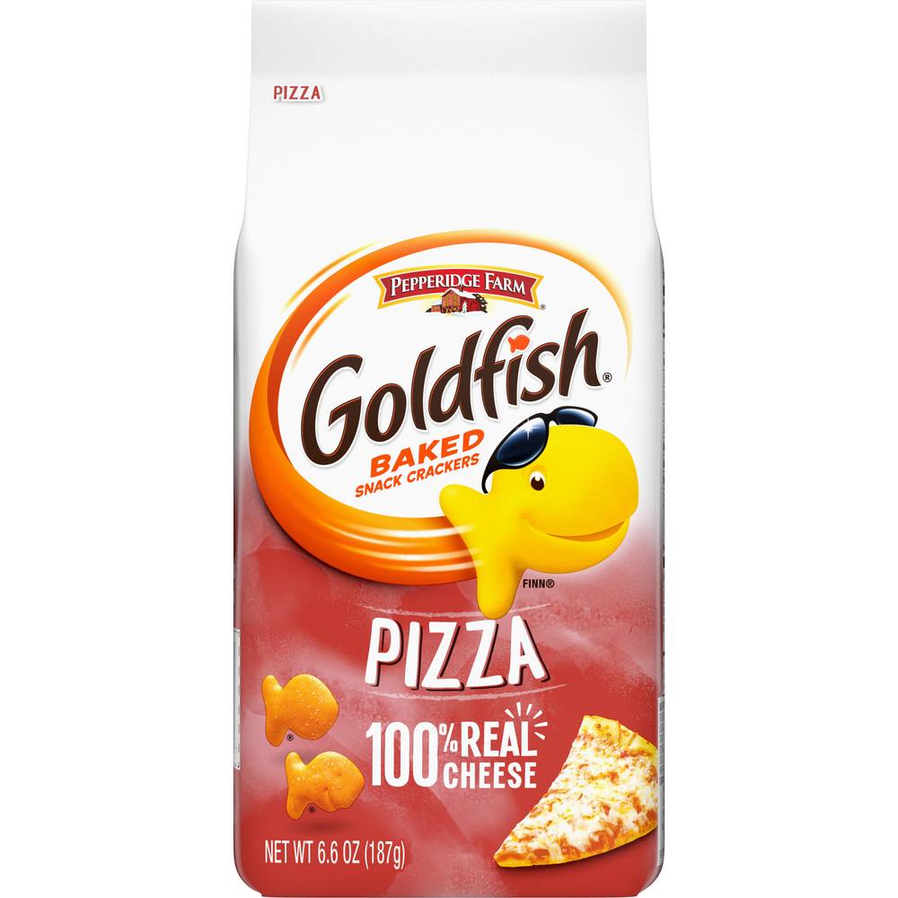 Pepperidge Farm Goldfish Pizza Baked Snack Crackers (6.6 oz)