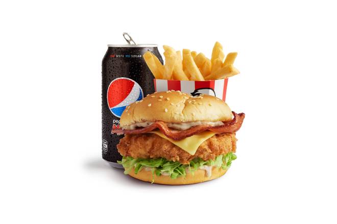 Original Bacon & Cheese Burger Combo