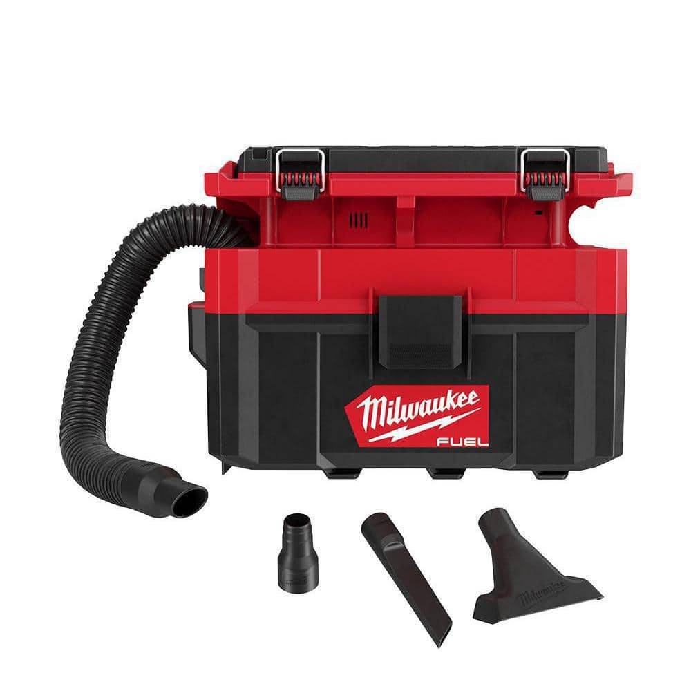 Milwaukee M18 Fuel Packout 18-Volt Lithium-Ion Cordless 2.5 Gal. Wet/Dry Vacuum (Vacuum-Only)