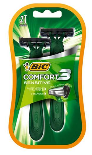 Bic máquinas para afeitar comfort 3 (blister 2 unids)