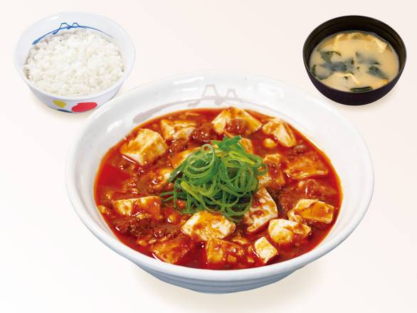 本格四川風麻婆豆腐（味噌汁付）