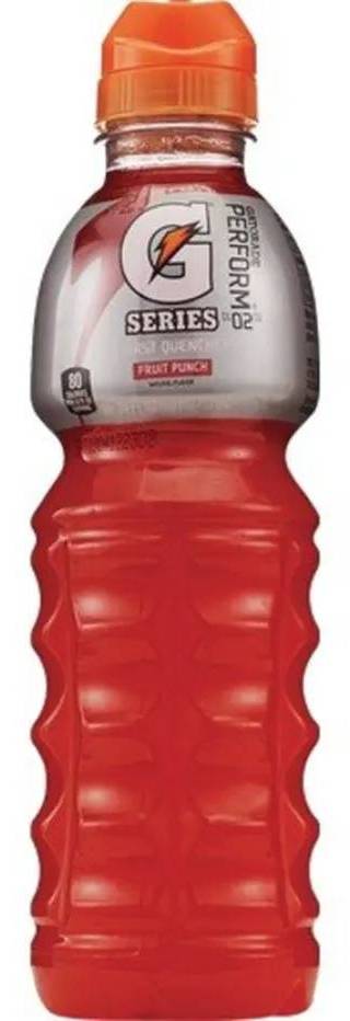 Gatorade Fruit Punch Thirst Quencher Natural Flavor (24 Fl oz)