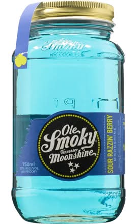 Ole Smoky Sour Razzin Berry Moonshine 750ml Bottle