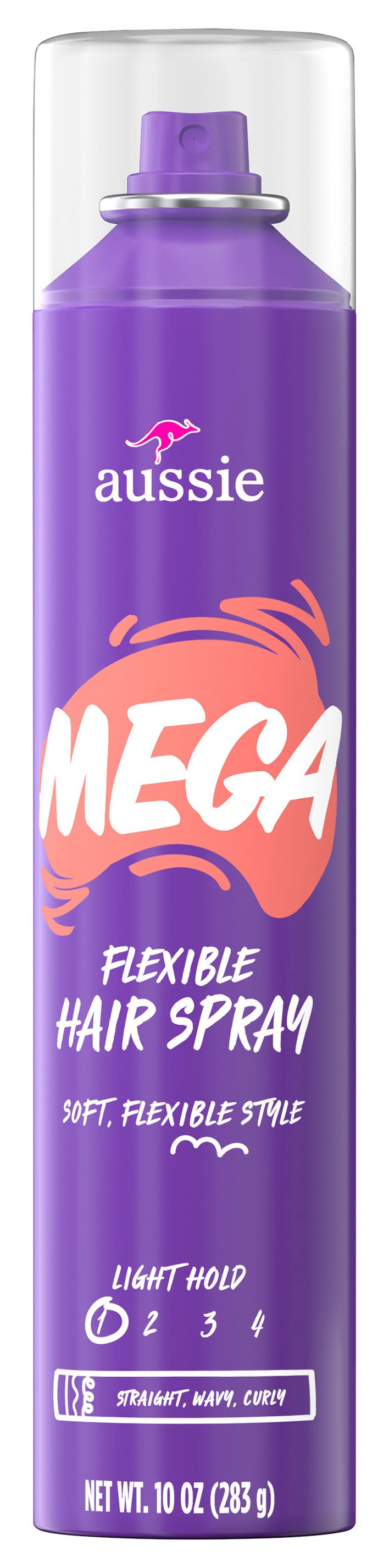 Aussie Light Hold Mega Flexible Hair Spray (10 oz)